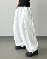 Tenby fold balloon sweat pants