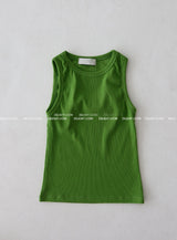 6 colors Vivid Fine Pelvic Basic Sleeveless