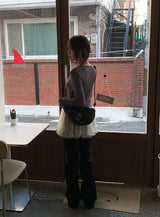 ジェナレイヤーシースルーカラーワンピース