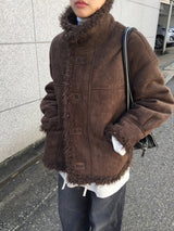 コーデュロイワイドレッグパンツ (2color)
