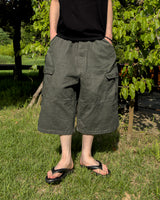 Modin pig cargo Bermuda pants