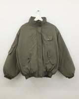 MA-1ハイネックパッデッドフィールドジャケット (2 Colors)