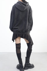 (Unisex) ファンクルピグメントエンボフード
