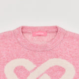 MP SYMBOL KNIT PINK
