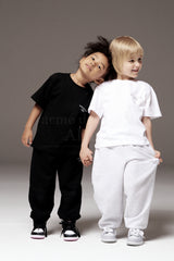 KIDS BASIC LOGO SHORT SLEEVE T-SHIRT BLACK