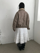 [MD Pick] グランジレザーマスタングジャケット (2color)