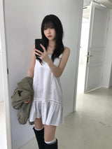 Rien Satin Mini Dress (2 colors)