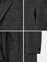 [Premium] ウールヘリンボーン2wayチェスターコート (2color)