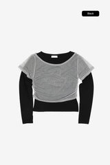 ノエンメッシュラップTシャツ