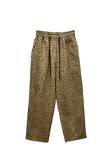 LEOPARD WIDE PANTS / BEIGE