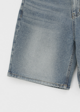 [B-DENIM] エッセンシャルハーフショーツ 040