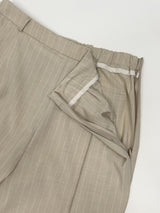 Eiffel Stripe Banding Wide Slacks