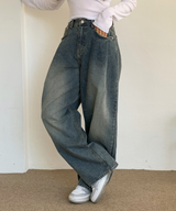 ワンピンタックヒップパンツ