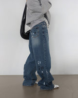 Rob Painting Wide Jeans
