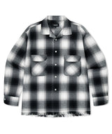 CUT OFF FLANNEL CHECK SHIRT