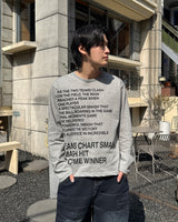 Lucy lettering t-shirt