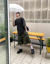 No.0771 camo cago bermuda SHORTS