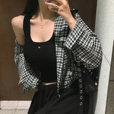[MADE] フードサマーチェック柄シャツ