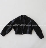 Big Ribbon Detachable Oversized Fit Rider Jacket
