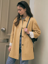 HALF TRENCH COAT BEIGE