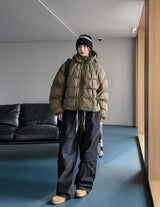 Noah Drop Square Hooded Padding