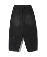 ダーツビッグワイドバルーンパンツ (Black)