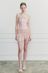 MEMORY WRAP SKIRT pink