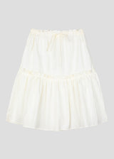 Roti Nylon Midi Shirred Skirt (2c)