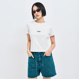 MOMS FAVORITE FIT tlqkf CROP T-SHIRT