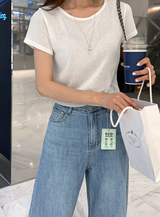 Stay 536 Linen Wide Denim / 1 color