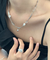ビンテージベルロッドネックレス