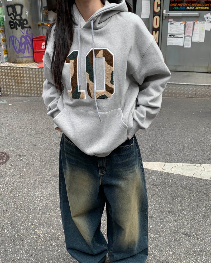 ダブルパックポケットデニムパンツ