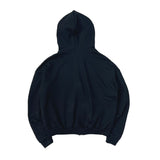 22 Hoodie Zip Up Black