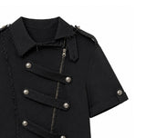 26SS★ [PLAN MADE] Blake Cutoff Napoleon Jacket