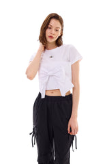 AI RIBBON BUSTIER / WHITE