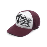 GC058 CENTRISTAR 5 PANEL BALL CAP (BURGUNDY)