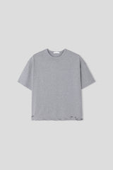 Tag Cropped Damage Top