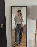 Rodina Two-Tuck Balloon Wide Slacks