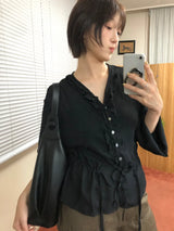 Ruffle blouse