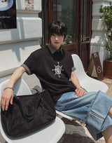 サンディアルプリンティングショートスリーブTシャツ