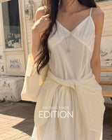 [MADE] Mings bustier long dress