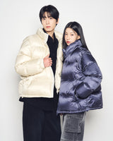 25FW ステッチベーシックロゴショートダックダウンジャケット