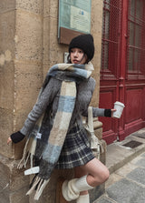 Mori Check Tennis Skirt