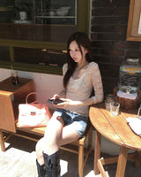 Flower lace T