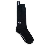 Mid Calf Tape Socks Black