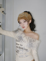 Fur Angora Hairband