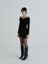 Sailor hook top (Black)