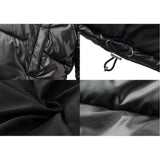 【即日発送】WOMAN グロッシーショートエコダウンジャケット [BLACK]