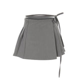 Avant 2-way wrap pleated skirt 003