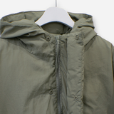 Over Fit Hooded Padded Jumper